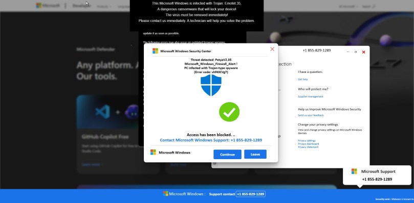 Fake Windows Update and BSOD Alerts Used in a Tech Support Scam ...
